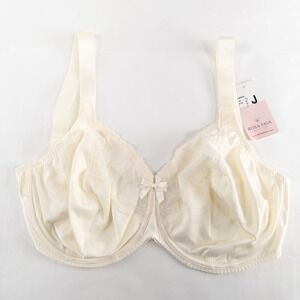 Rosa Faia Lupina Bra Sz 32J Champagne Underwire Side Support Unpadded NEW
